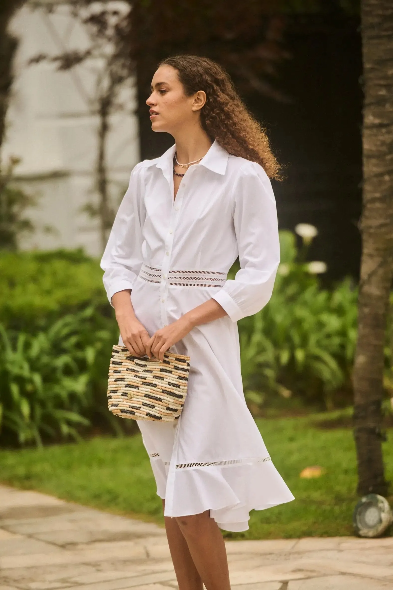 Dido Poplin Midi Shirtdress