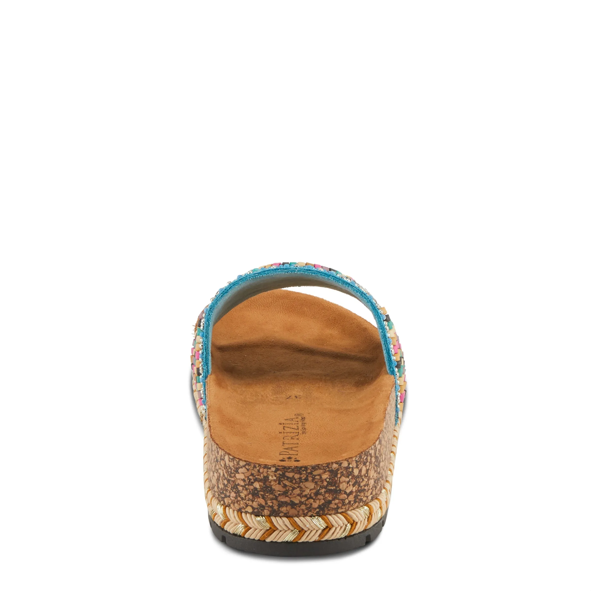 Spring Step Shoes  Patrizia Swirla Sandals Women’s Multicolor Vegan Wedge